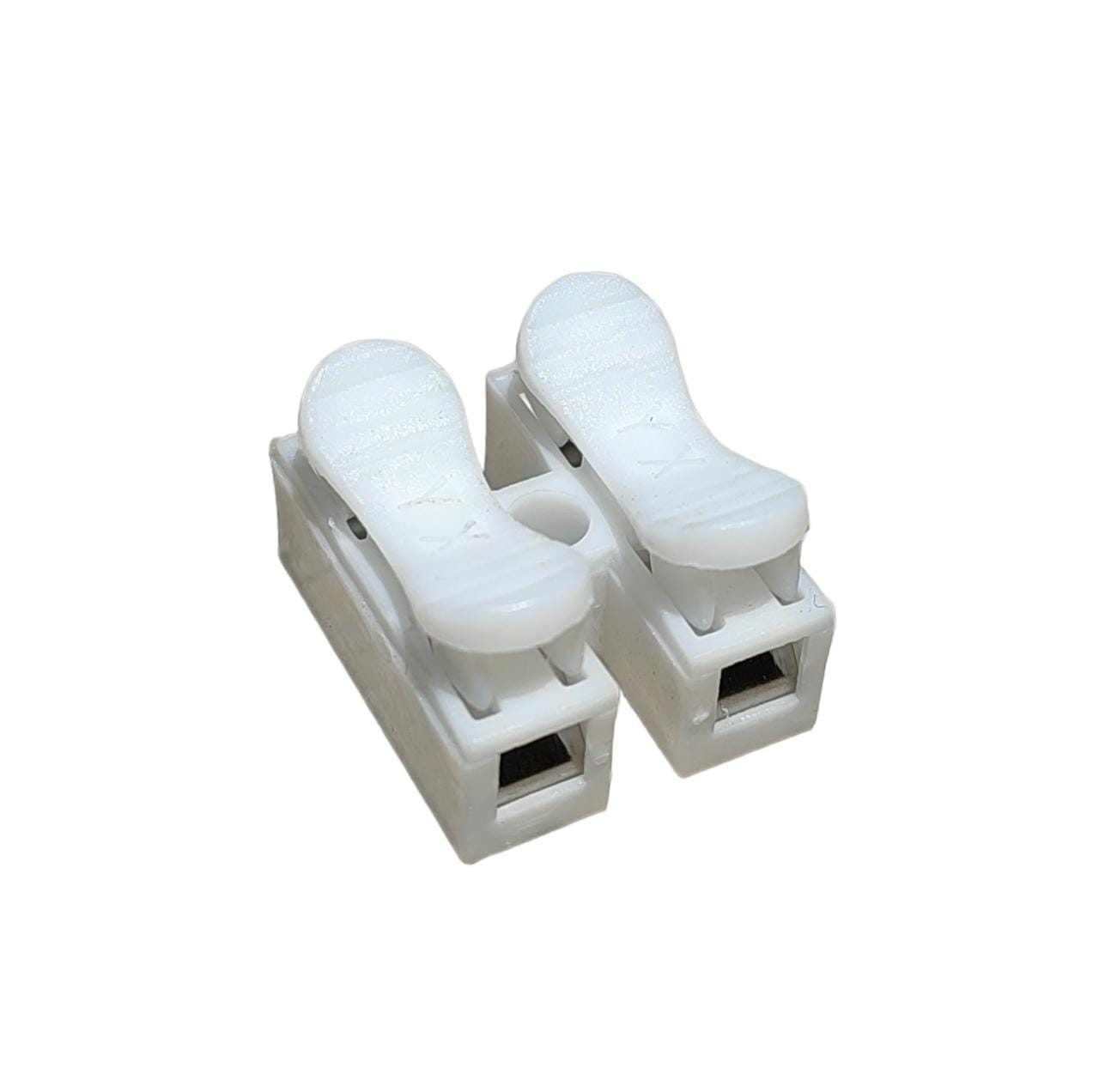 Conector bornera doble