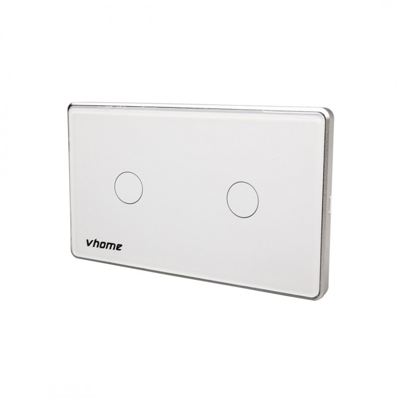 Interruptor Wifi RF Live LN Touch 2 Canales Compatible Con Google Home y Alexa