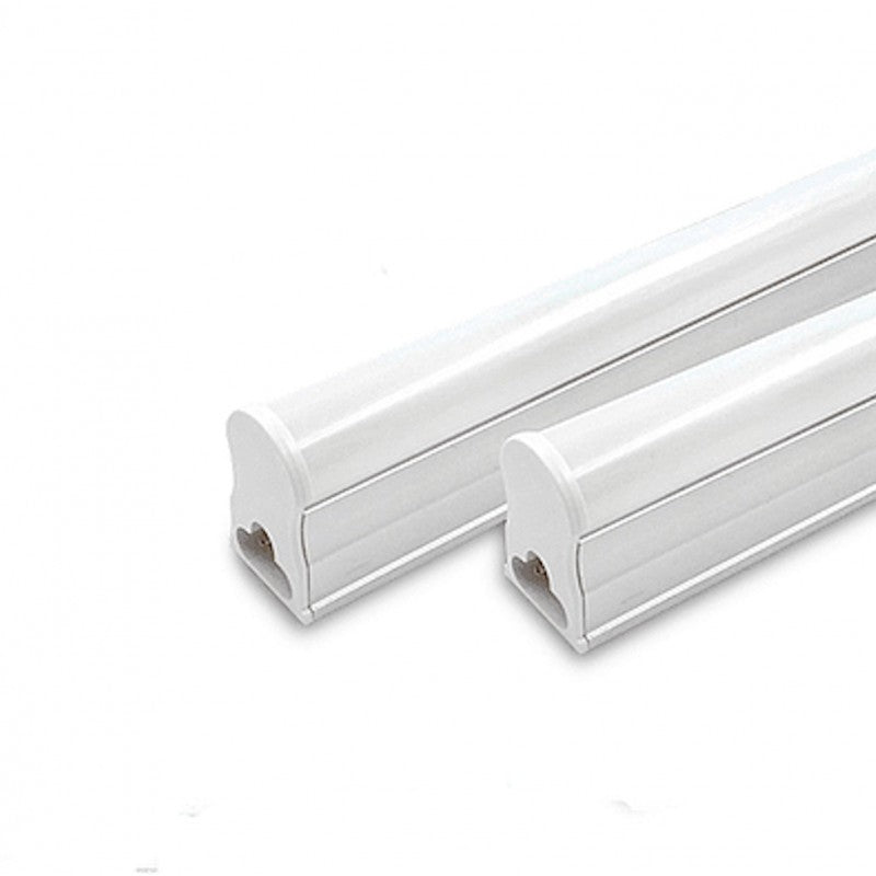 Tubo led T5 empavonado con base 60cm 9w luz cálida