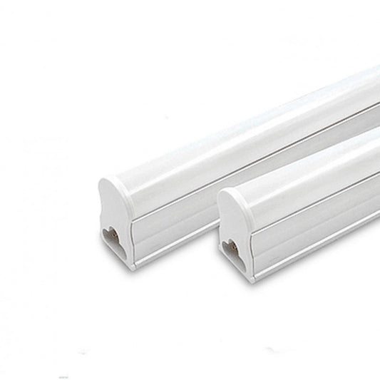 Tubo led T5 empavonado con base 60cm 9w luz cálida