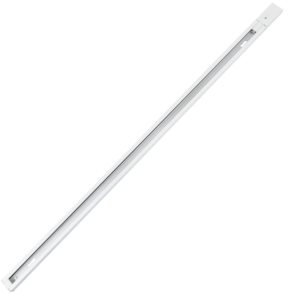 Riel energizado monofásico 2 metros blanco