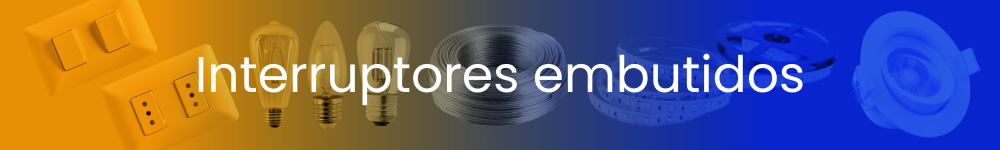 Interruptores embutidos