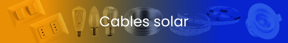 Cables solar