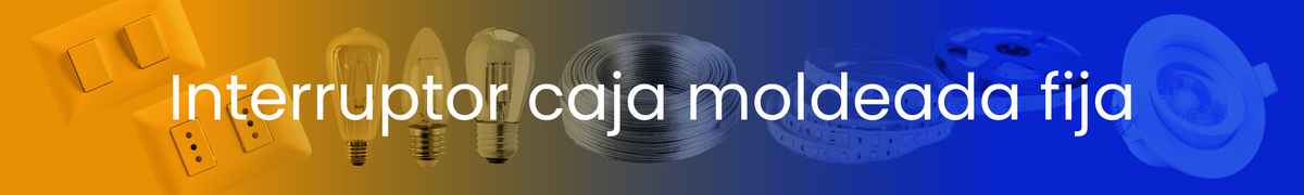 Interruptor caja moldeada fija