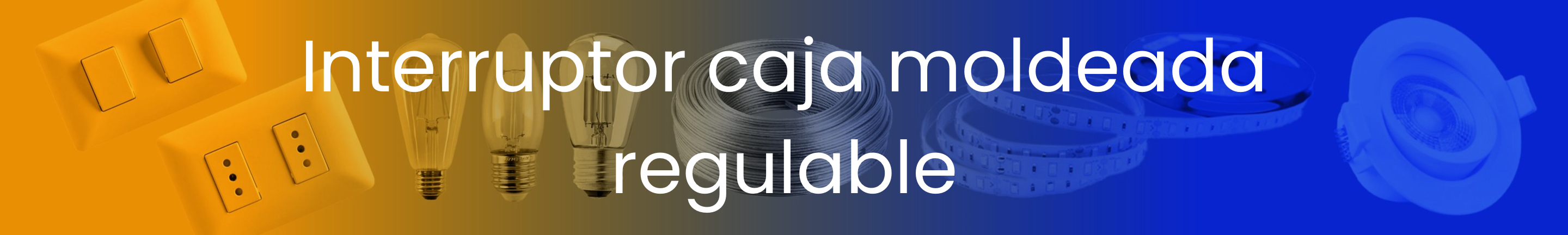Interruptor caja moldeada regulable