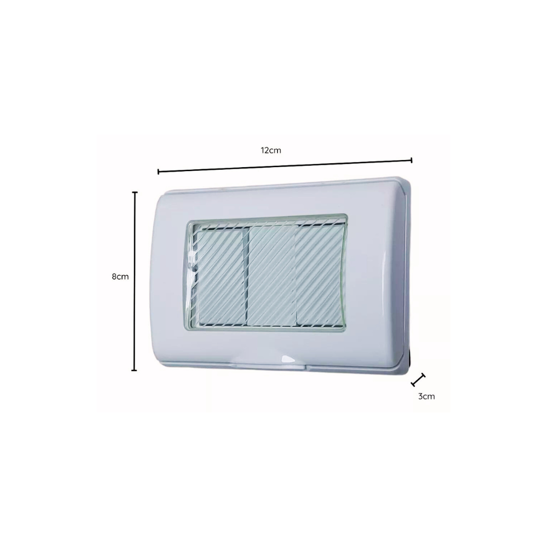 Hidrobox embutido con interruptor doble 9/15 certificado