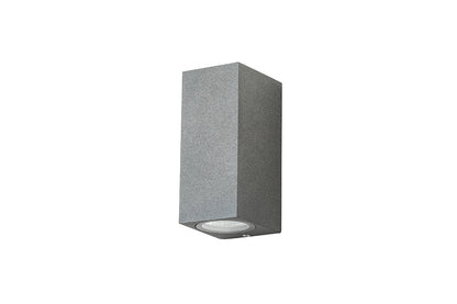 Aplique gris 2*3w luz cálida