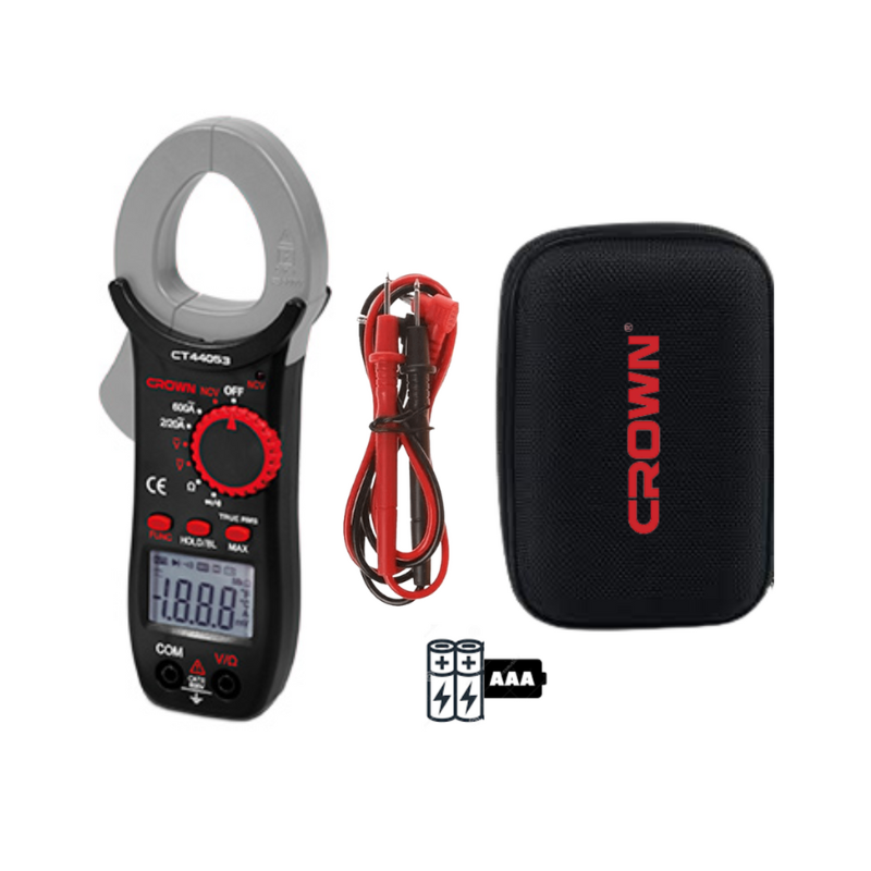 Pinza amperimétrica digital 600v