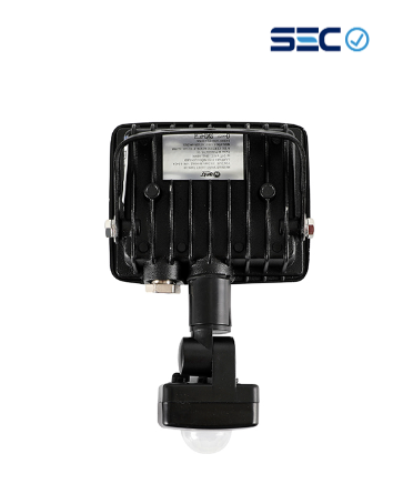 Proyector de área thin light con sensor 10w luz cálida