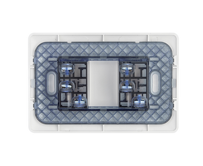 Enchufe doble blanco 10A certificado