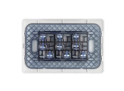 Enchufe triple blanco 10A certificado