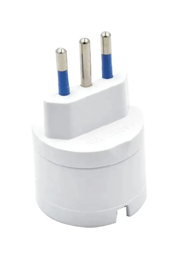 Enchufe adaptador schuko 10A certificado