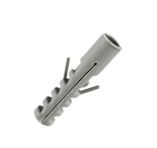 Tarugo nylon 8mm 100u