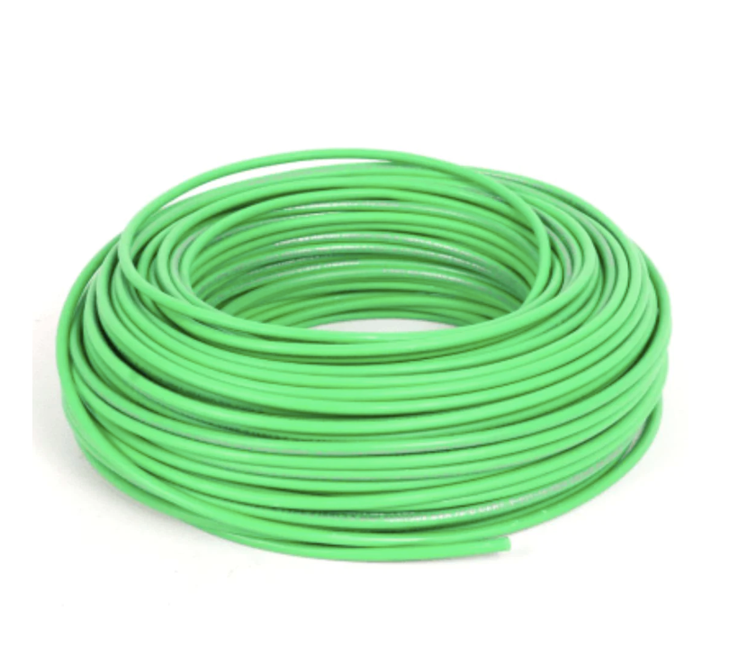 Cable L/ halógenos 1.5MM H07Z1-K verde sec 50Mt