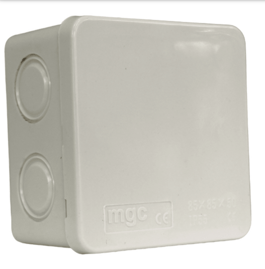 Caja estanca 80*80*50 sin conos, libre de halógenos