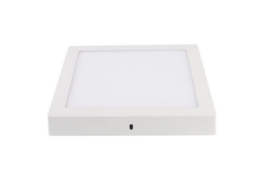 Foco sobrepuesto cuadrado profesional 24w  luz fría