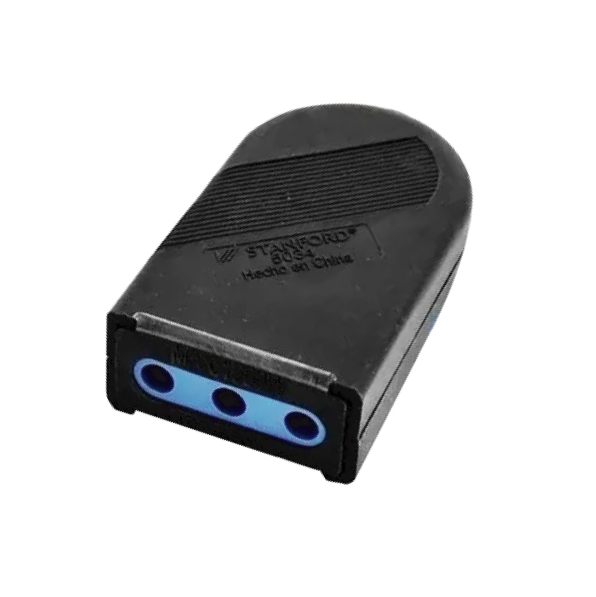 Enchufe hembra volante 10A negro certificado