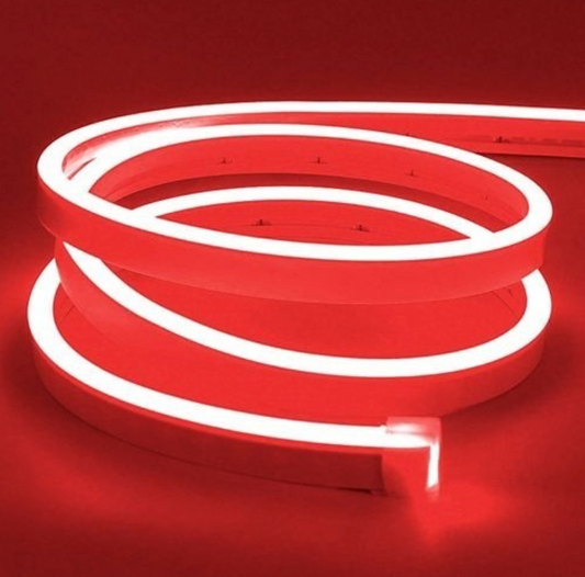 Neón Flex 5 mts rojo