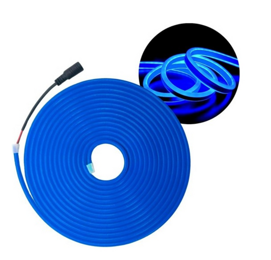 Neón Flex 5 mts azul