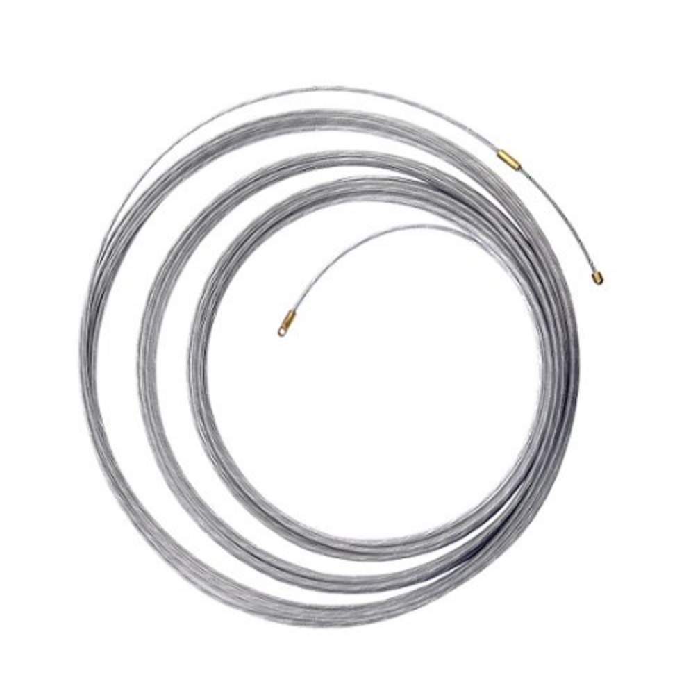 Cinta pasacable 15 mts polyester interior acero