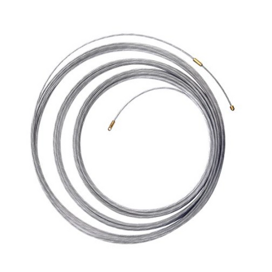 Cinta pasacable 15 mts polyester interior acero