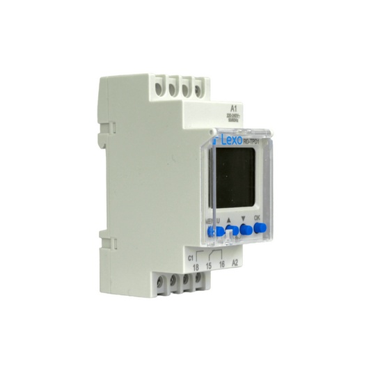 Relé temporizado interruptor semanal 220-240v ac/dc