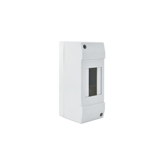 Calota sobrepuesta de PVC IP30 blanca 2 polo