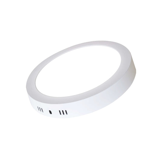 Foco sobrepuesto redondo 18w luz calida