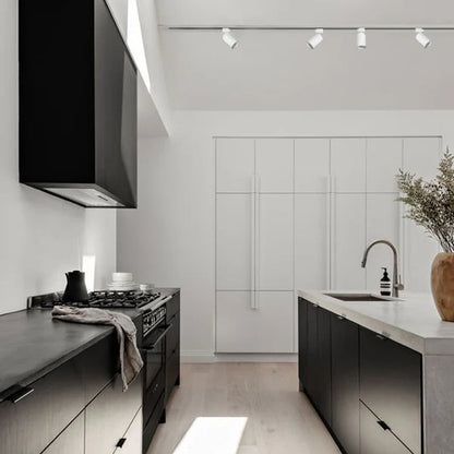 Foco de riel monofásico porta ampolleta GU10 blanco RP