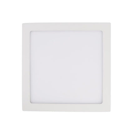Foco sobrepuesto cuadrado profesional 12w luz fría