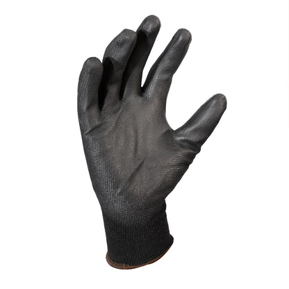 Guantes negros tacto fino