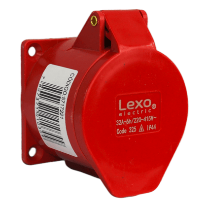 Enchufe hembra embutida 32A 3P+N+T 380V