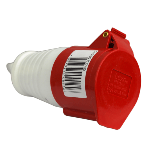 Enchufe hembra volante 3P+T 32A 380V IP44