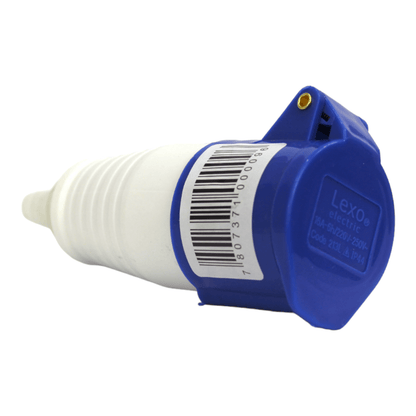 Enchufe hembra volante 2P+T 16A 220V IP44