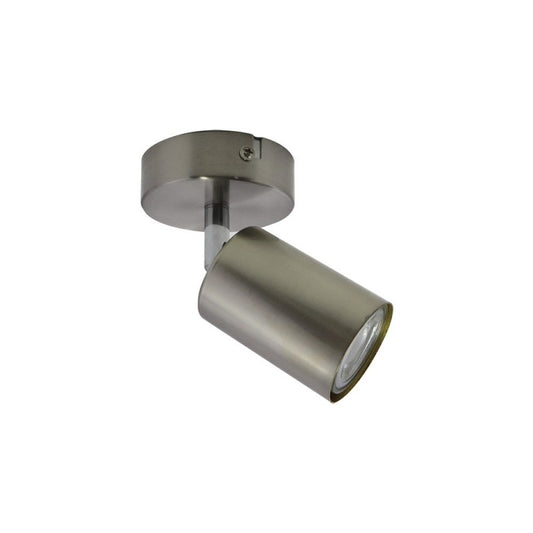 Aplique porta ampolleta GU10 nickel