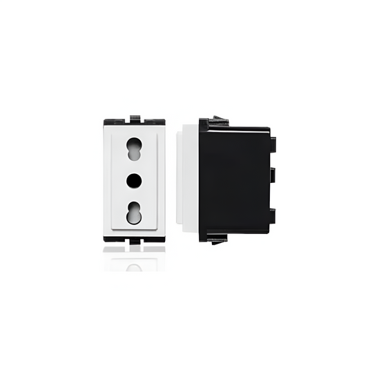 Módulo enchufe 10/16A 2P+T S17 blanco