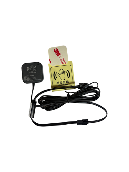 Interruptor táctil dimerizable para mueble grafito para cinta led 12V - 24V