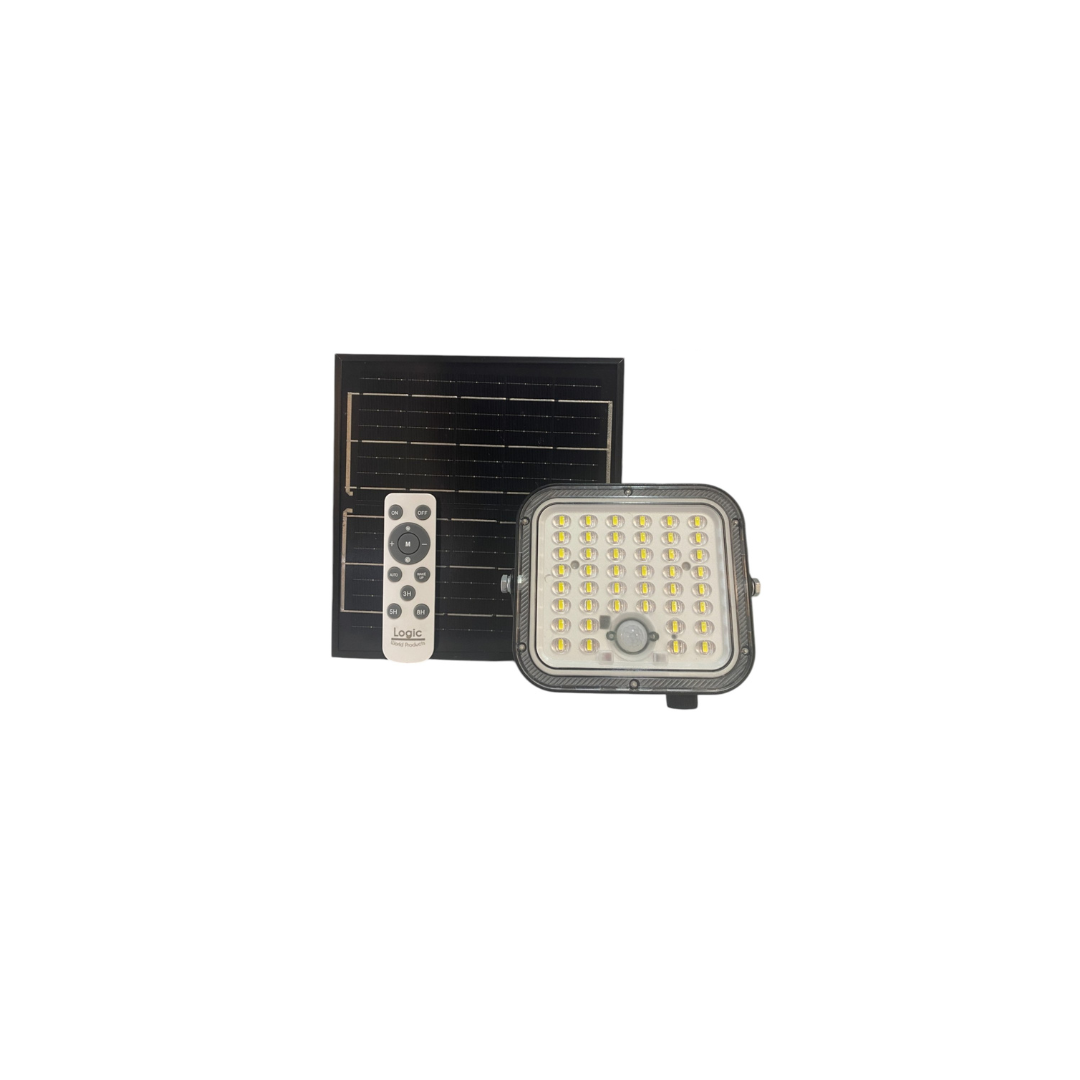 Proyector led solar con sensor PIR 1400LM 50W