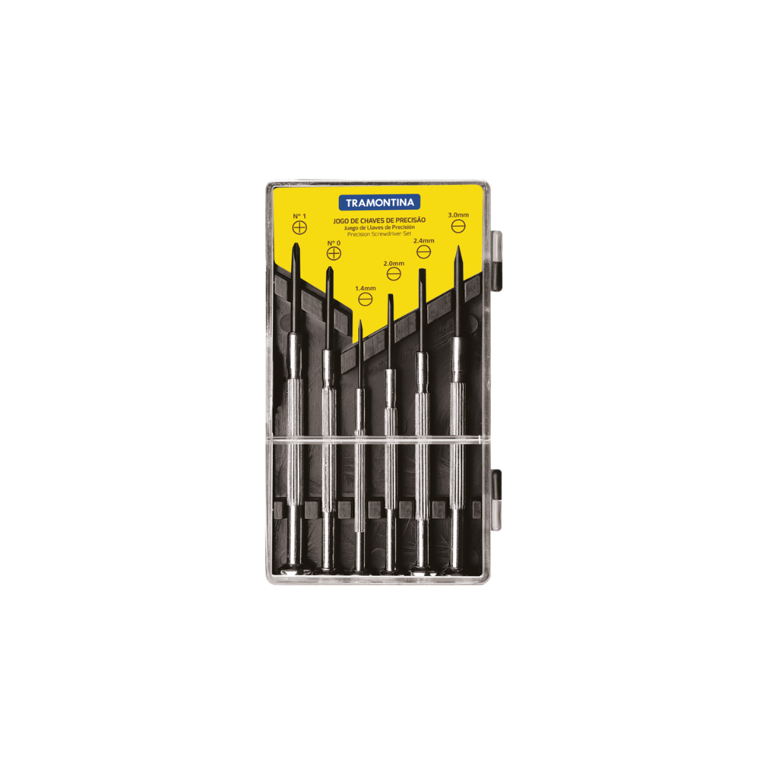Juego de destornilladores de precisión 6 piezas