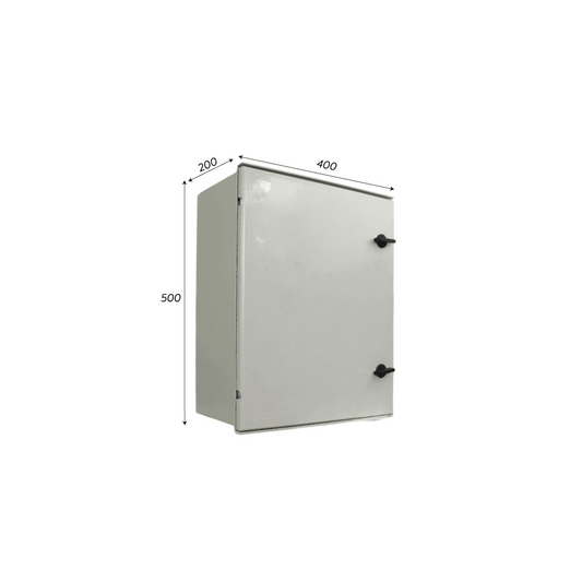Gabinete poliéster 1 puerta 500x400x200 IK10 IP65