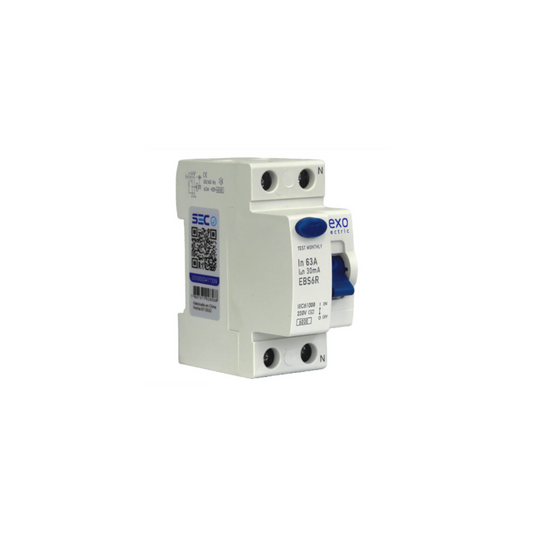 Interruptor diferencial 2X63A 30mA certificado
