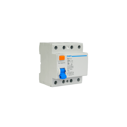 Interruptor diferencial 4X25A 30mA tipo AC 6kA