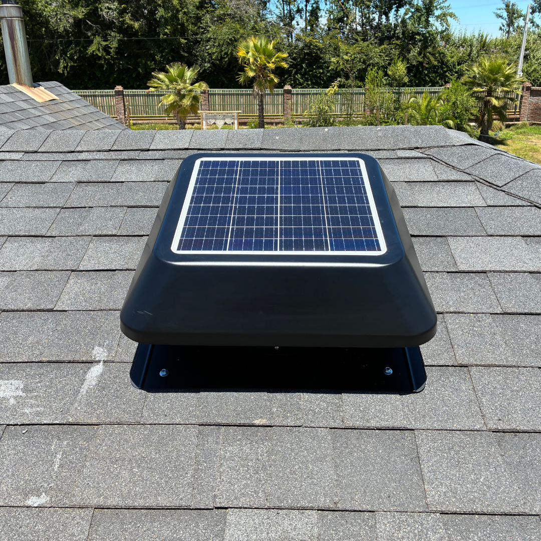 Extractor de techo con energía solar 25W