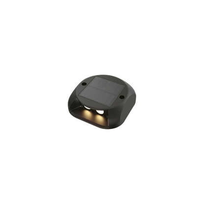 Foco led solar jardín exterior césped y caminos luz cálida