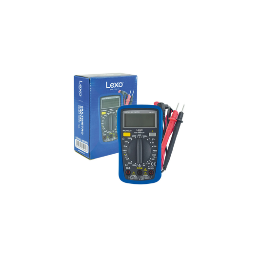 Multimetro digital portátil AC/DC 600V 10A