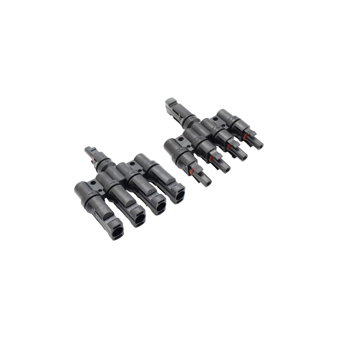 Par conector macho/hembra MC4 1x4 IP67
