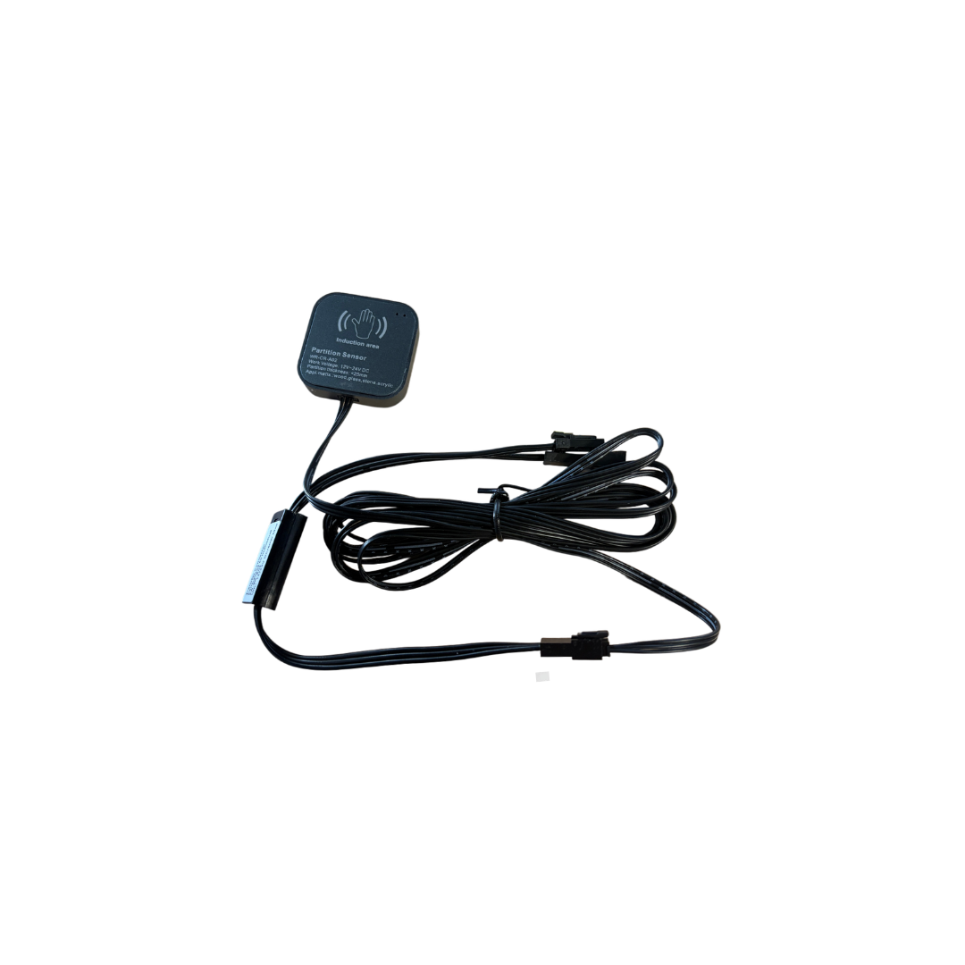 Interruptor táctil dimerizable para mueble grafito para cinta led 12V - 24V