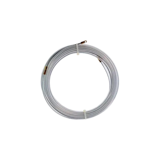 Laucha pasacable interior acero 15 mts