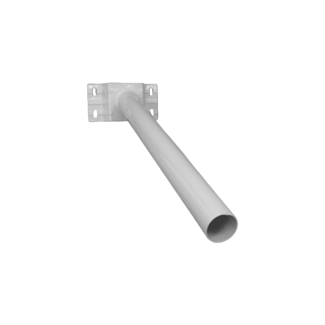 Soporte de luminaria pública blanco