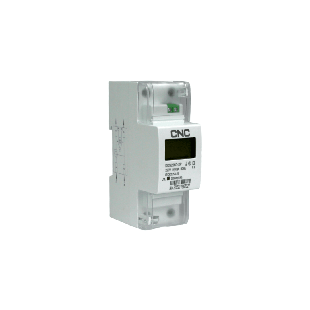 Remarcador monofásico digital riel DIN 5(65)A 230V